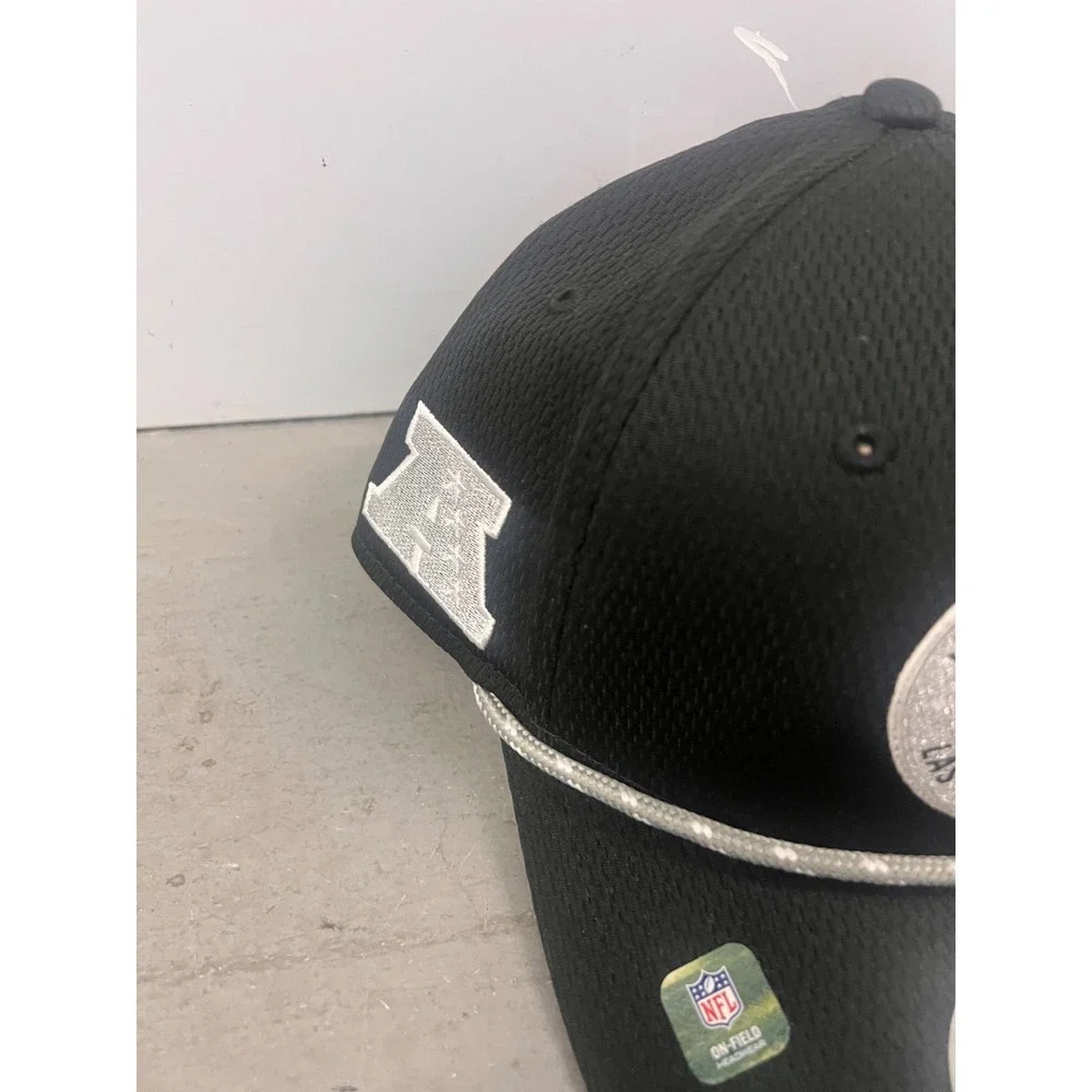 New Era Las Vegas Raiders 2024 Sideline 9SEVENTY Hat Mens Black Snapback Cap NWT